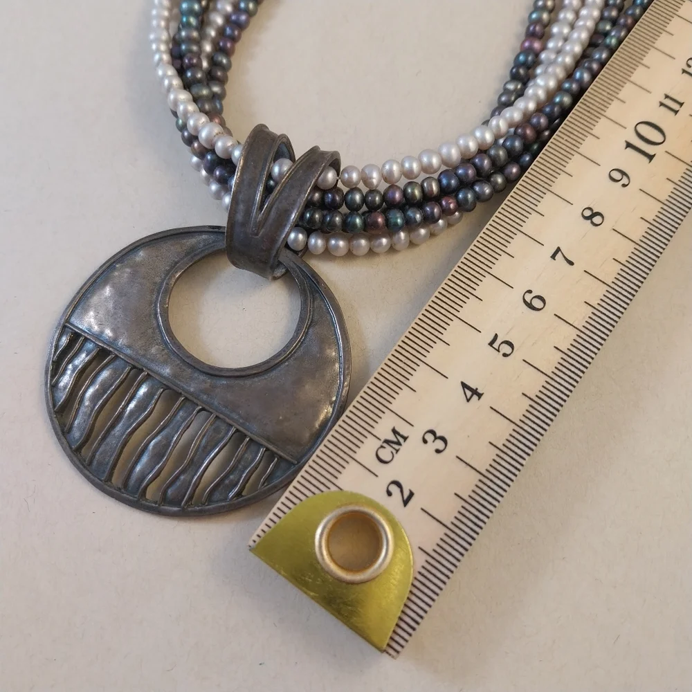 Silpada Sterling Silver Pearl Necklace - Picture 14 of 16
